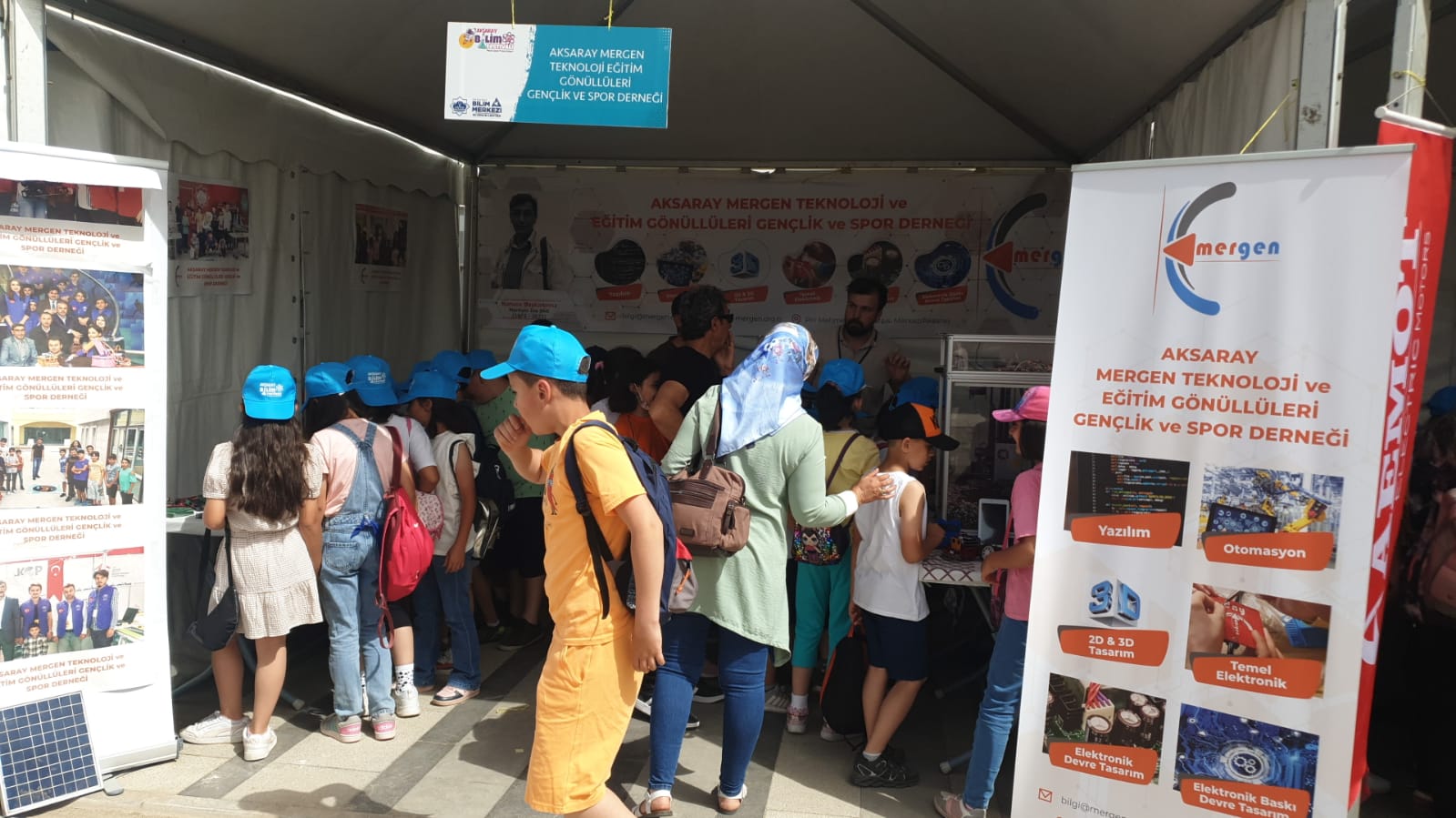 Aksaray Bilim Festivaline Katılım Sağlamıştır